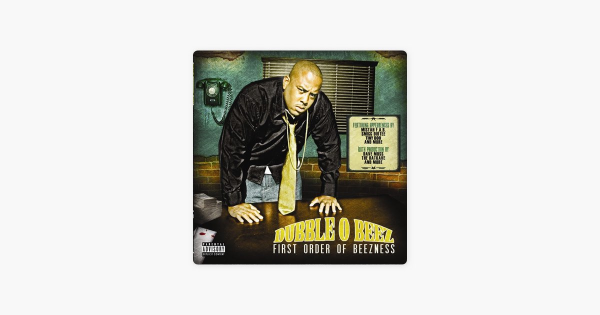 洋楽 DUBBLE O BEEZ/FIRST ORDER OF BEEZNESS DUBBLE O BEEZ/FIRST ORDER OF BEEZNESS