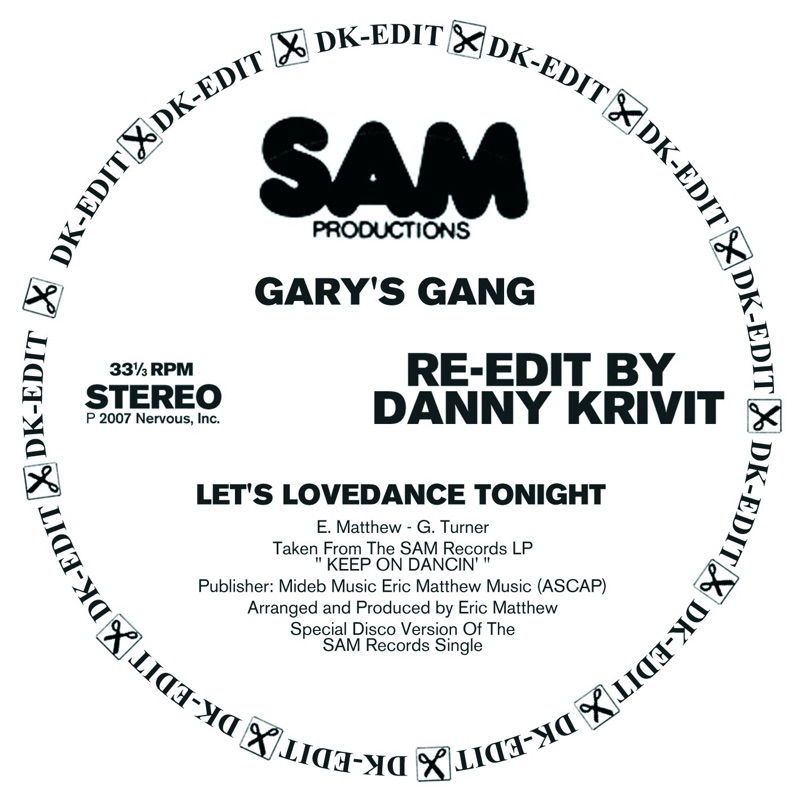 Let's Lovedance Tonight - Danny Krivit Re-edit (Dk Re-Edit)