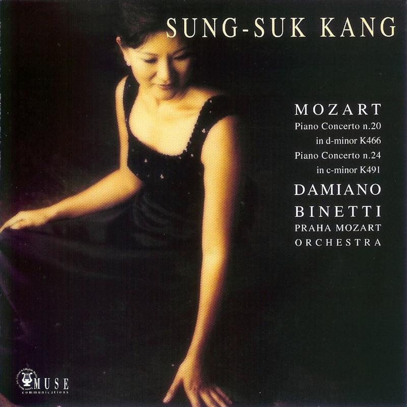 Обложка альбома «Mozart: Piano Concertos» — Sung-Suk Kang, Damiano Binetti & Praha Mozart Orchestra