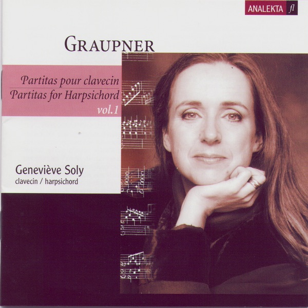 Обложка альбома «Graupner: Partitas for Harpsichord Vol.1» — Geneviève Soly