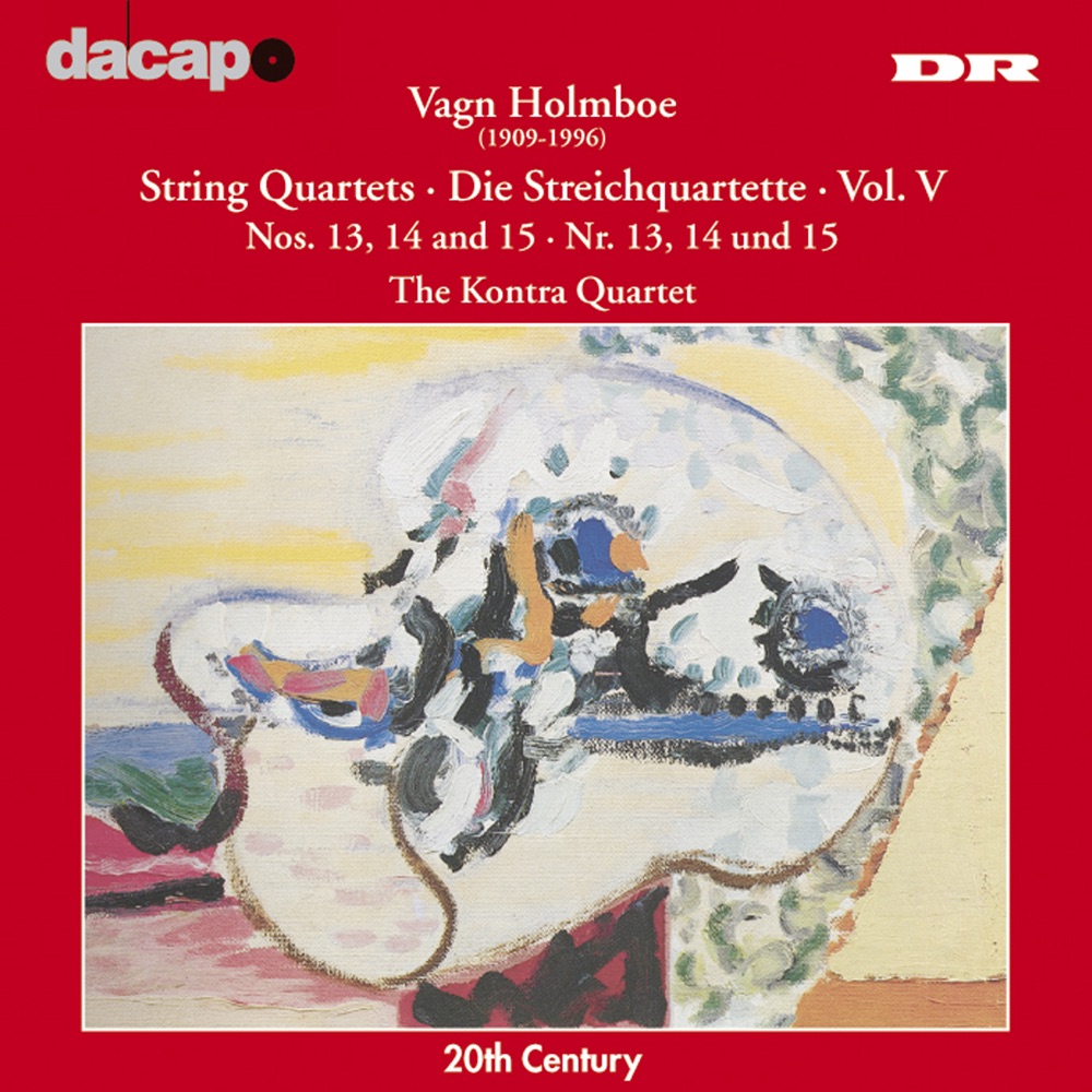 Обложка альбома «Holmboe: String Quartets Nos. 13-15» — Kontra Quartet