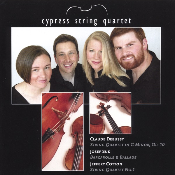 Обложка альбома «Cypress String Quartet: Debussy, Suk, Cotton» — Cypress String Quartet