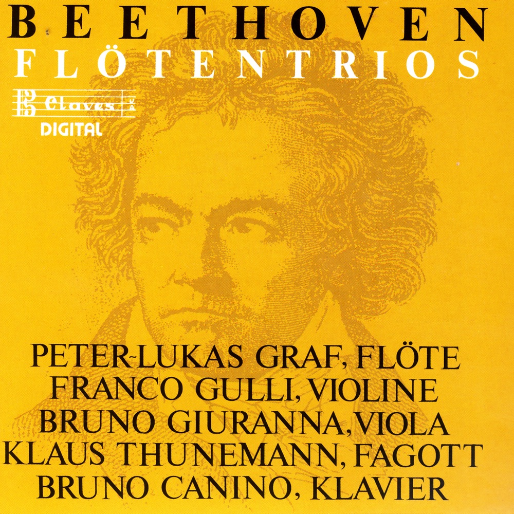 Обложка альбома «Beethoven: Trio WoO 37 & Serenade Op. 25» — Peter-Lukas Graf, Franco Gulli, Bruno Giuranna, Klaus Thunemann & Bruno Canino