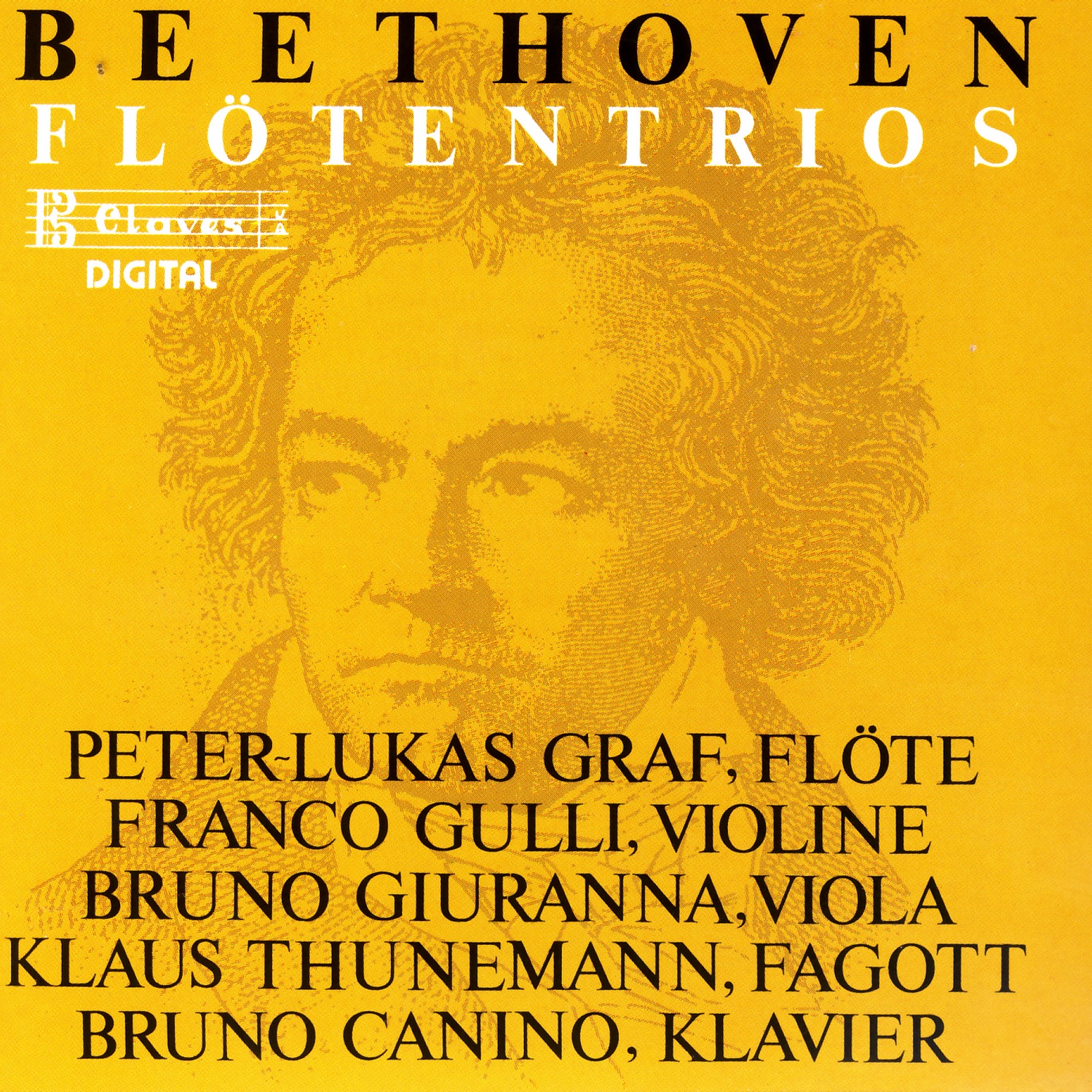 Beethoven: Trio WoO 37 & Serenade Op. 25 by Peter-Lukas Graf, Franco Gulli, Bruno Giuranna, Klaus Thunemann & Bruno Canino album cover
