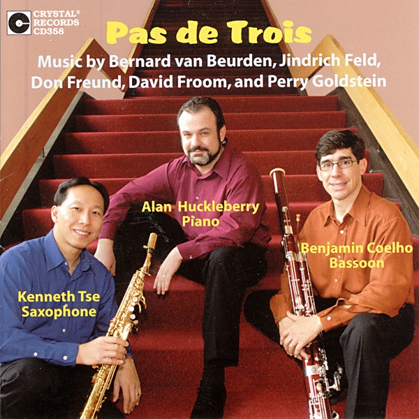 Обложка альбома «Pas De Trois» — Kenneth Tse, Benjamin Coelho & Alan Huckleberry