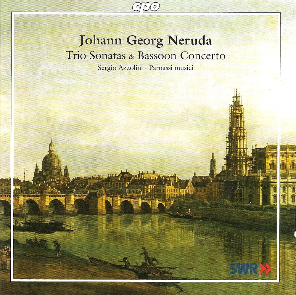 Обложка альбома «Neruda: Trio Sonatas Nos. 2, 4, 5 and 6 - Bassoon Concerto» — Parnassi Musici & Sergio Azzolini