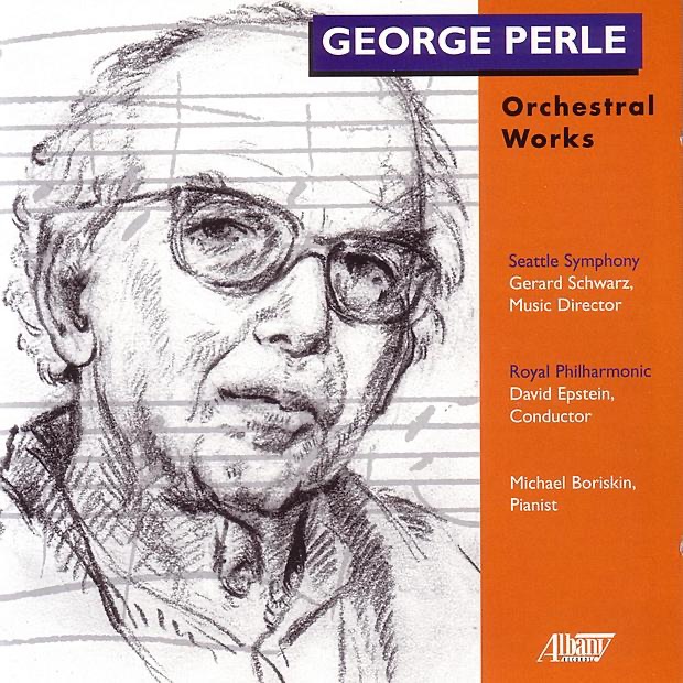 Обложка альбома «Perle: Orchestral Works» — David Epstein, Gerard Schwarz, Michael Boriskin & Seattle Symphony