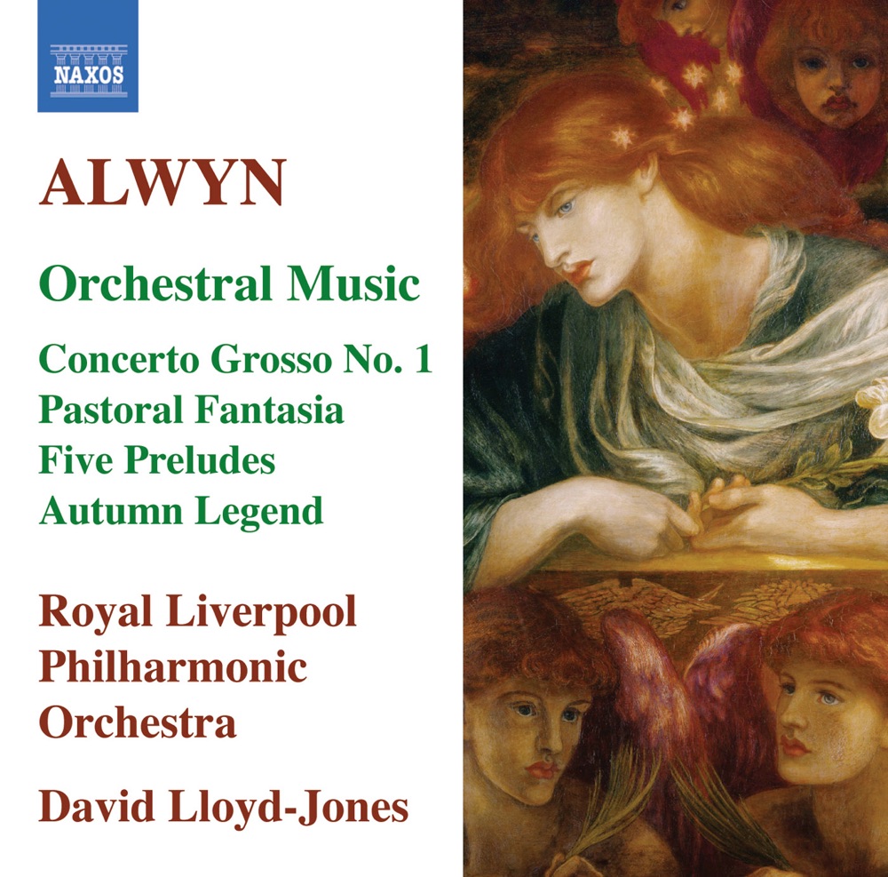 Обложка альбома «Alwyn: Orchestral Music» — David Lloyd-Jones, Royal Liverpool Philharmonic Orchestra, Rachel Pankhurst & Philip Dukes