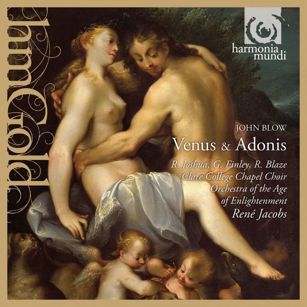 Обложка альбома «Blow: Venus & Adonis» — René Jacobs & Orchestra of the Age of Enlightenment