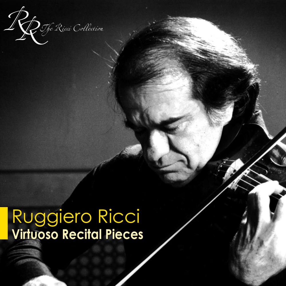 Обложка альбома «Violin Recital: Ricci, Ruggiero - Liszt, F. - Wieniawski, H. - Brahms, J. - Locatelli, P.A. - Paganini, N. - Kreisler, F. (Virtuoso Recital)» — Ruggiero Ricci & Robin McCabe