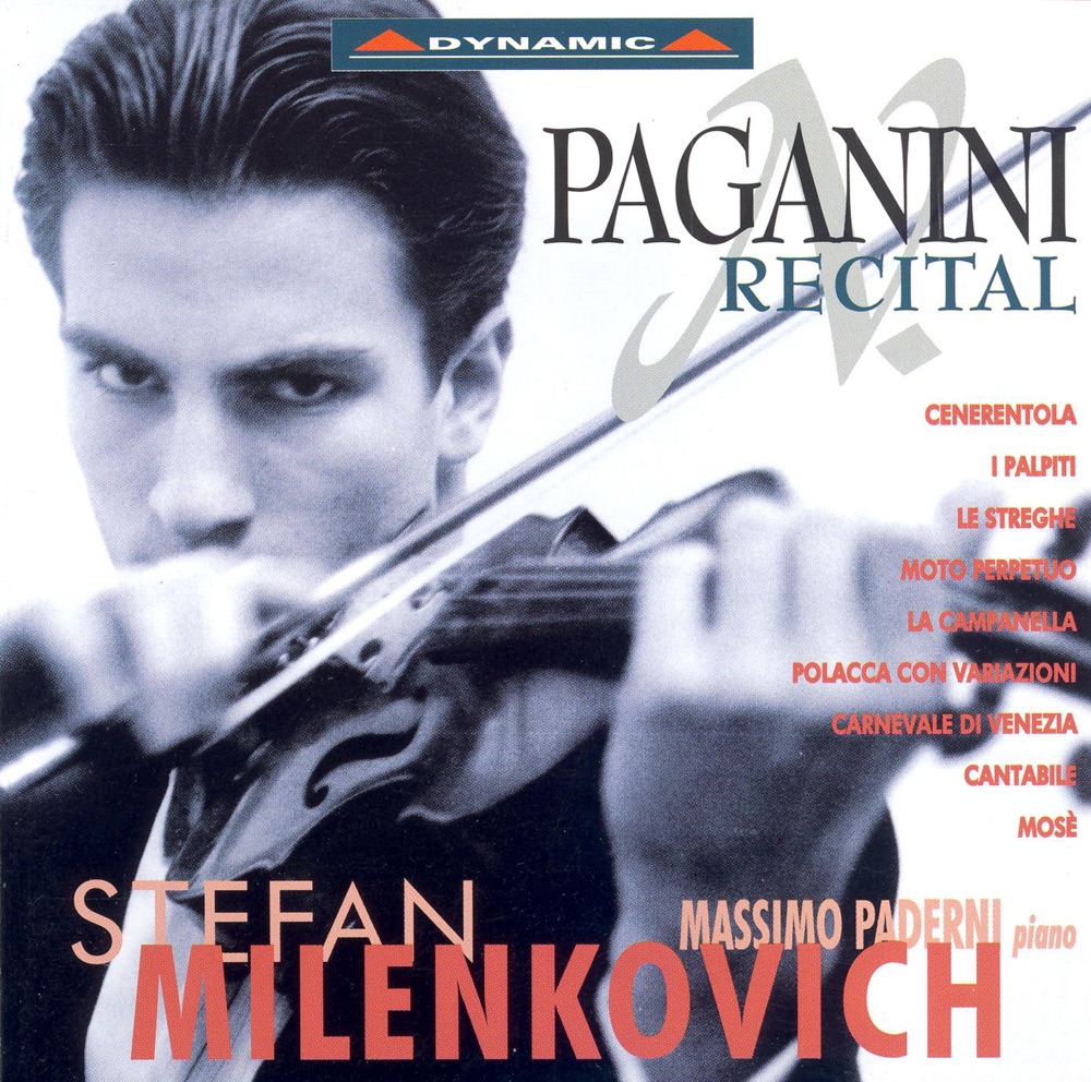 Обложка альбома «Paganini: Violin Works» — Stefan Milenkovich