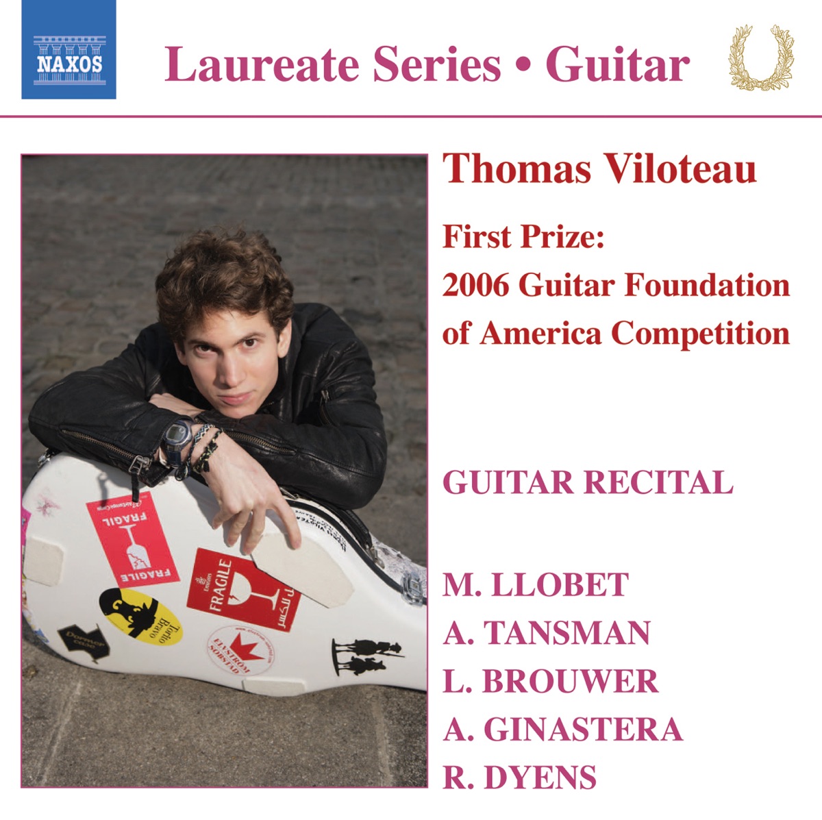 Laureate Series - Thomas Viloteau: Guitar Recital cover art