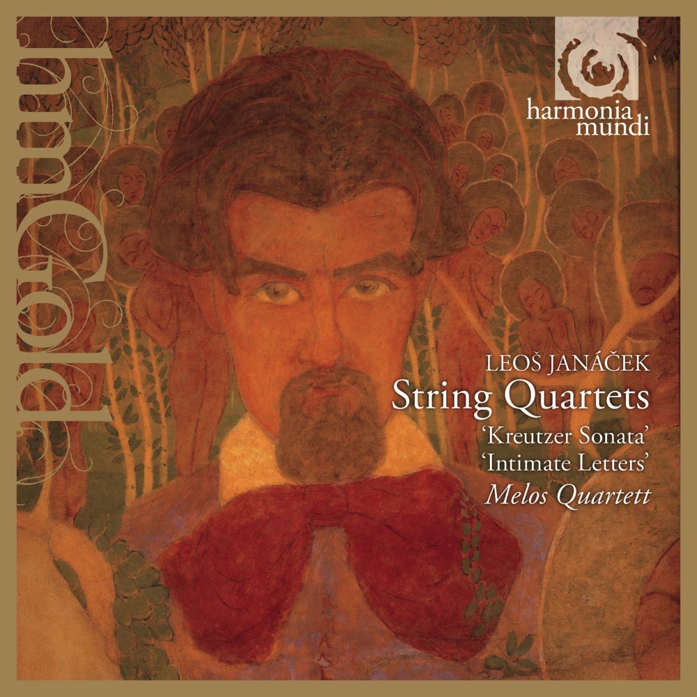 Обложка альбома «Janácek: String Quartets Nos. 1 & 2» — Melos Quartett
