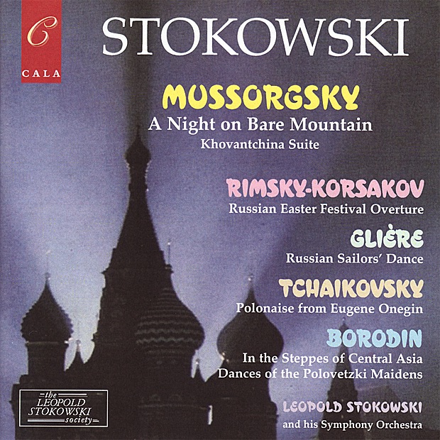 Обложка альбома «Stokowski Conducts a Russian Spectacular» — Leopold Stokowski's Symphony Orchestra & Leopold Stokowski