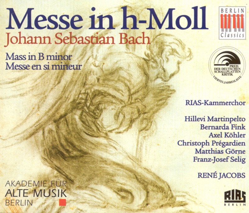 Обложка альбома «Bach: Mass In B Minor, BWV 232» — Academy for Ancient Music Berlin & René Jacobs