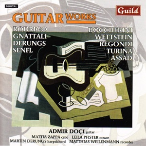 Guitar Works By Rodrigo, Turina, Boccherini, Assad, Gnattali, Regondi, Derungs, Wettstein, Senfl