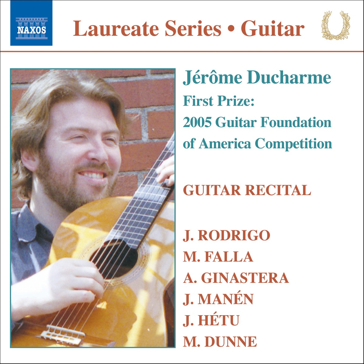 Jerome Ducharme - Guitar Recital cover art