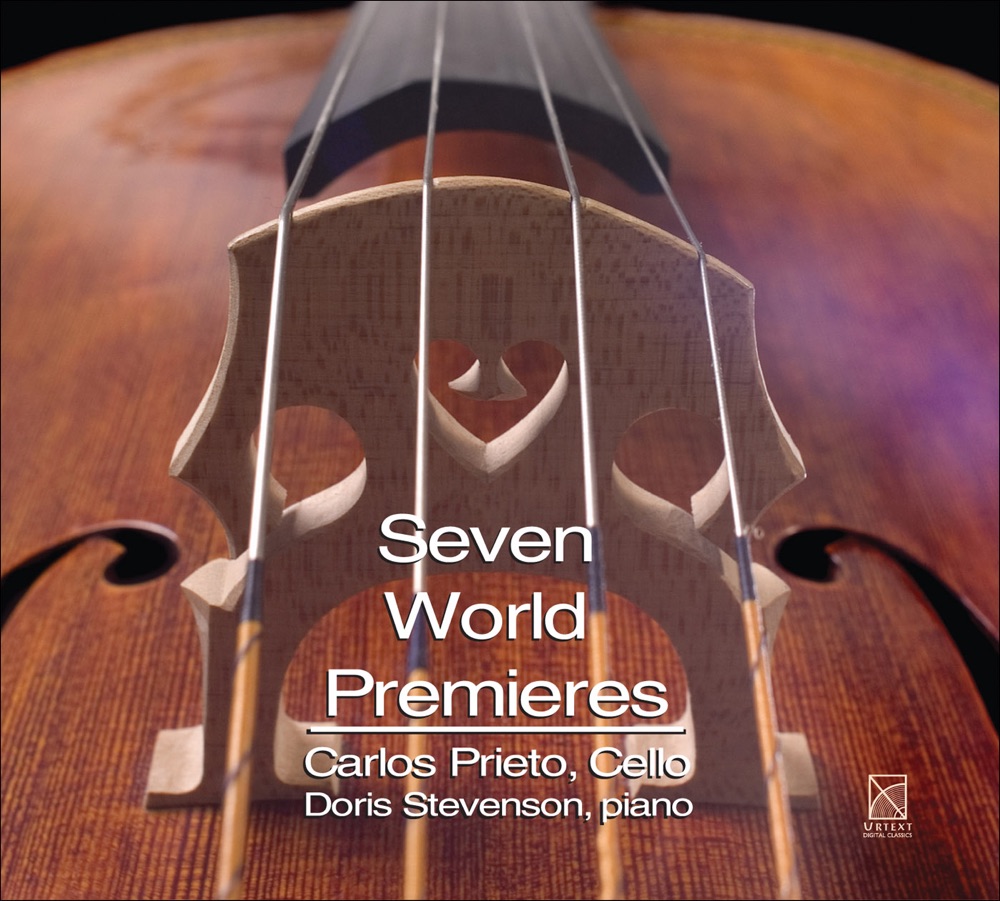 Обложка альбома «Seven World Premieres» — Doris Stevenson & Carlos Prieto