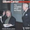 Carter: The Complete Music for Piano