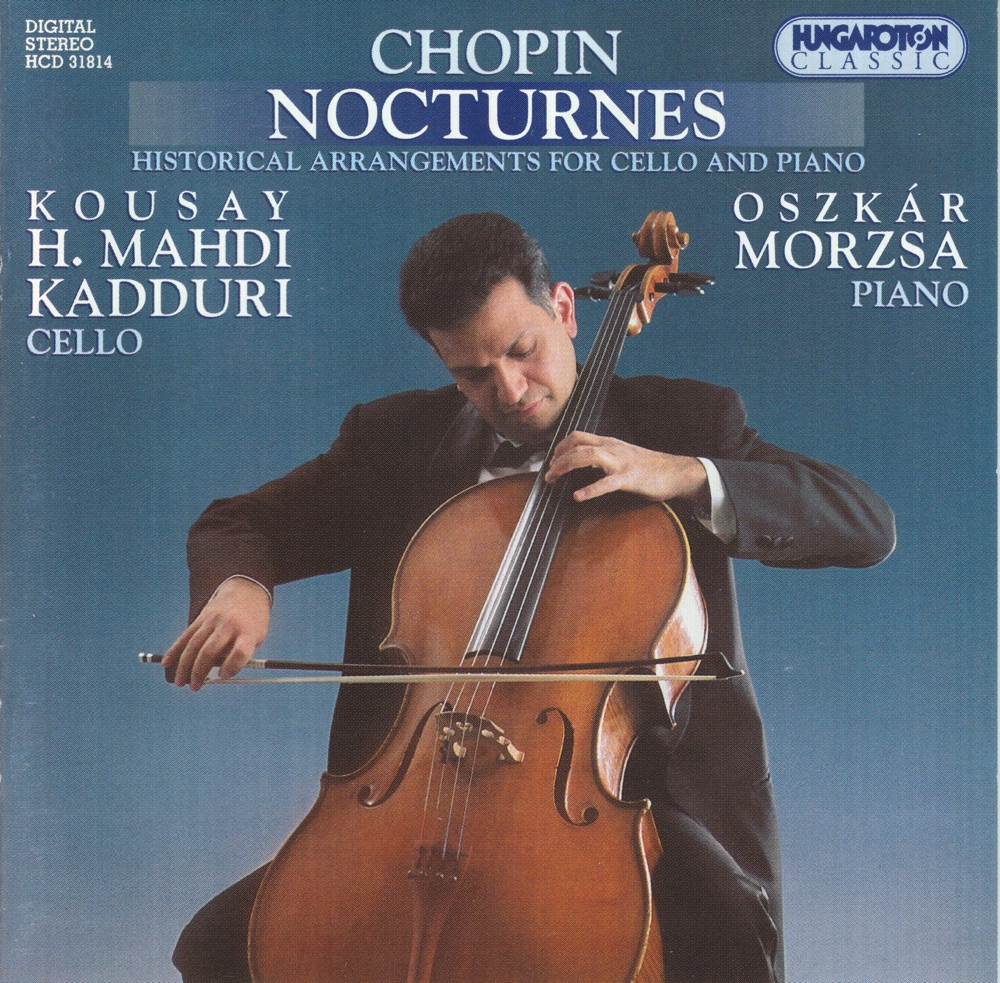 Обложка альбома «Nocturnes» — Kousay Mahdi Kadduri & Oszkár Morzsa
