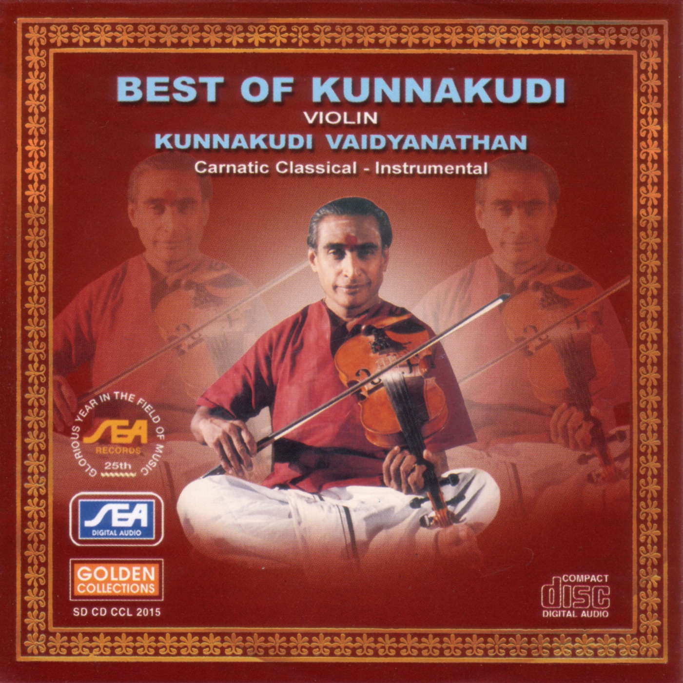 Best of Kunnakudi by Kunnakudi Vaidyanathan album cover