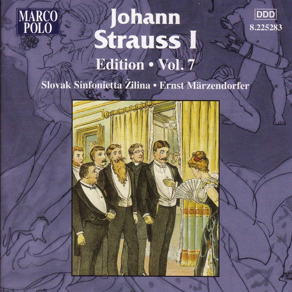 Обложка альбома «Johann Strauss I: Vol. 7» — Slovak Sinfonietta Zilina