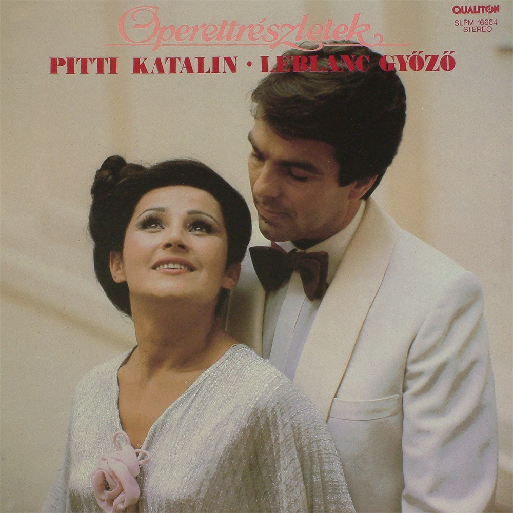 Обложка альбома «Operettrészletek» — Katalin Pitti & Győző Leblanc