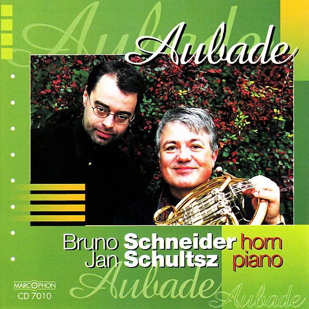 Обложка альбома «Aubade» — Bruno Schneider & Jan Schultsz