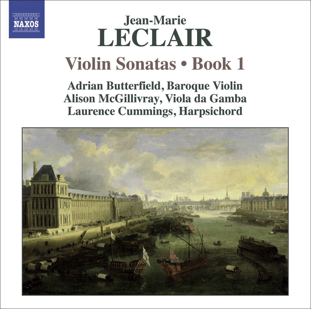 Обложка альбома «Leclair: Violin Sonatas, Op. 1, Nos. 1-4» — Laurence Cummings, Adrian Butterfield & Alison McGillivray
