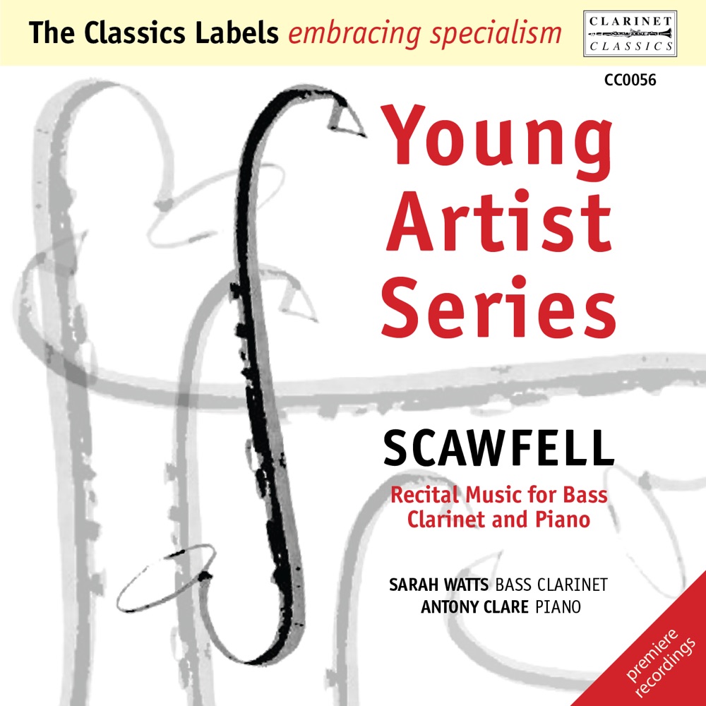Обложка альбома «Scawfell: Recital Music for Bass Clarinet and Piano» — Sarah Watts & Antony Clare