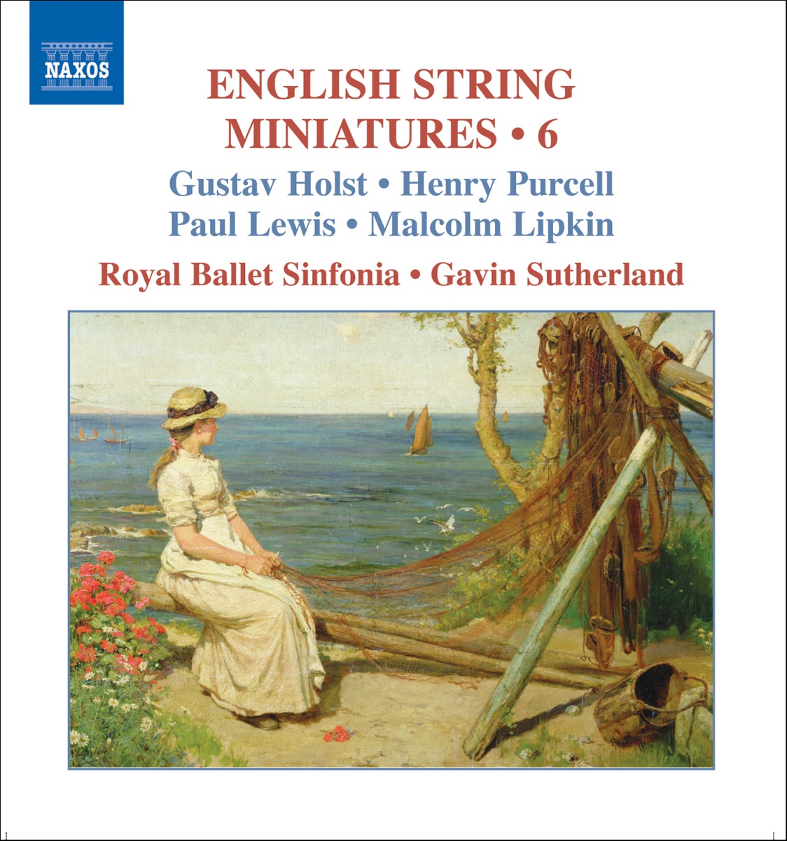 Holst, Purcell, Lewis, Lipkin: English String Miniatures (Vol. 6) cover art