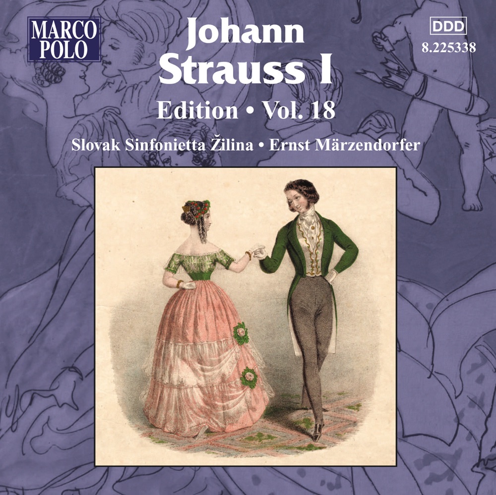 Обложка альбома «Strauss I: Edition - Vol. 18» — Ernst Marzendorfer & Slovak Sinfonietta, Zilina