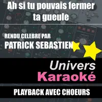 Ah si tu pouvais fermer ta gueule — Patrick Sebastien