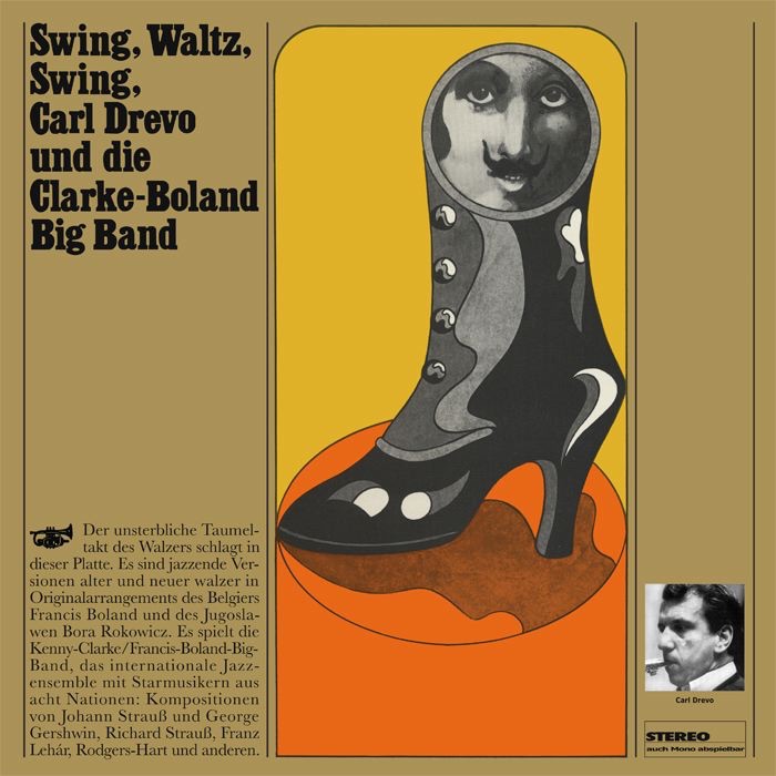 Обложка альбома «Swing, Waltz, Swing» — Carl Drevo & The Kenny Clarke-Francy Boland Big Band