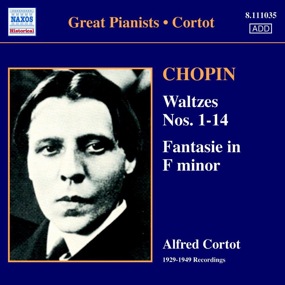 Обложка альбома «Alfred Cortot - Chopin: Waltzes No. 1-14» — Alfred Cortot