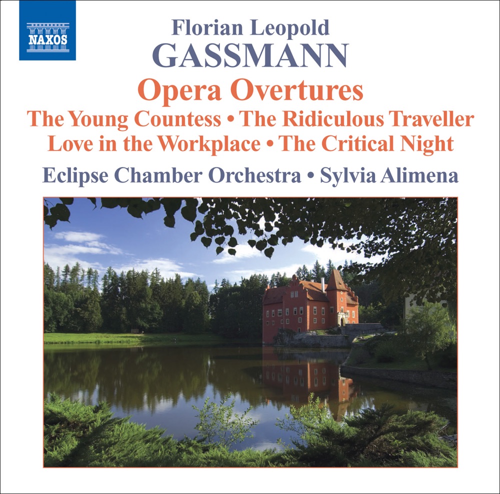 Обложка альбома «Gassmann: Opera Overtures» — Sylvia Alimena & Eclipse Chamber Orchestra