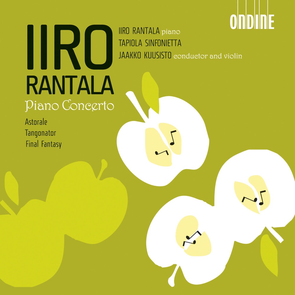 Обложка альбома «Rantala: Piano Concerto and Concerto In G Sharp Major» — Iiro Rantala, Jaakko Kuusisto & Tapiola Sinfonietta