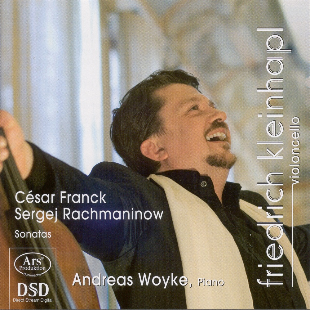 Обложка альбома «Franck, C.: Violin Sonata (Arr. for Cello and Piano) - Rachmaninov, S: Cello Sonata» — Friedrich Kleinhapl & Andreas Woyke