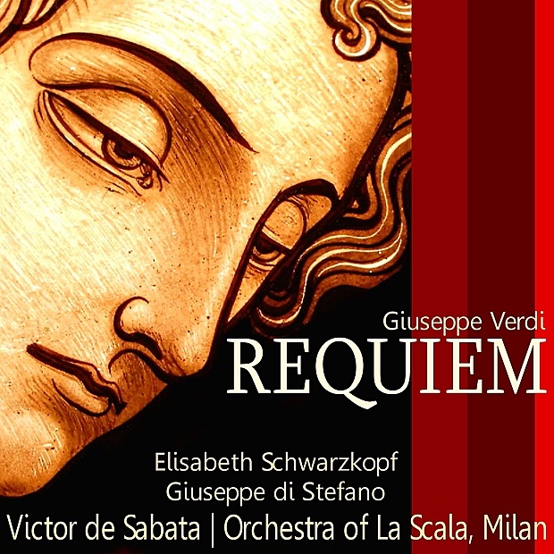 Обложка альбома «Verdi: Requiem» — Elisabeth Schwarzkopf, Giuseppe di Stefano, Teatro Alla Scala Orchestra & Victor de Sabata