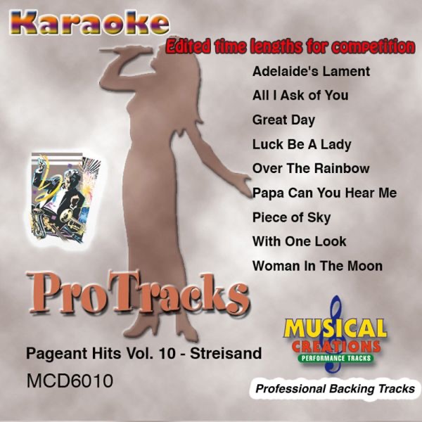 Karaoke - Edited Length Pageant Hits Vol. 10-Streisand