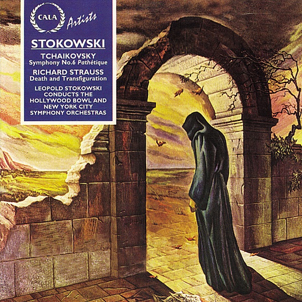 Обложка альбома «Tchaikovsky: Symphony No. 6 - Strauss: Death and Transfiguration» — Leopold Stokowski, Hollywood Bowl Symphony Orchestra & New York City Symphony Orchestra