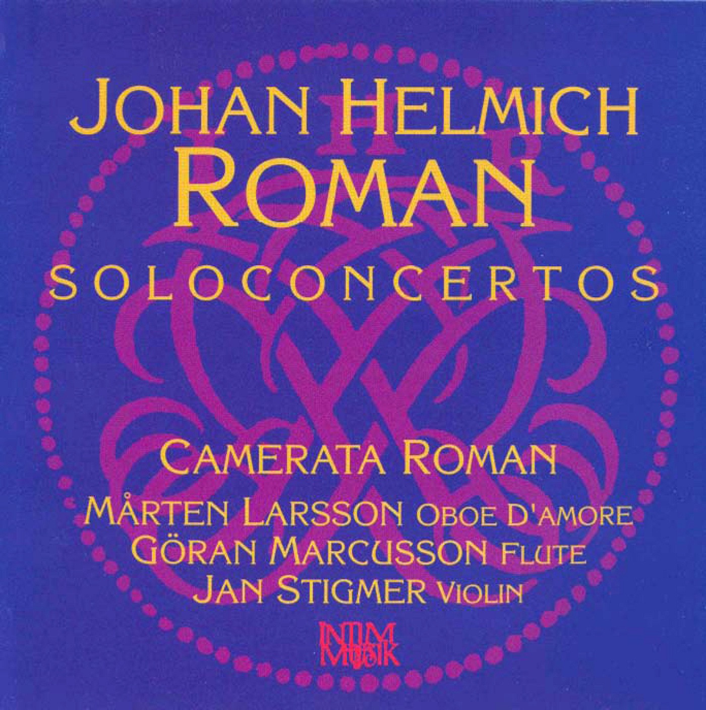 Roman: Solo Concertos by Camerata Romana, Thord Svedlund, Jan Stigmer, Göran Marcusson & Marten Larsson album cover