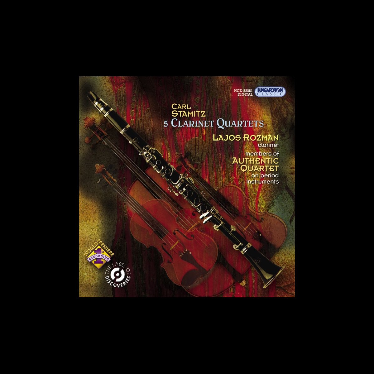 ‎Stamitz 5 Quartets Authentic Quartet의 앨범 Apple Music