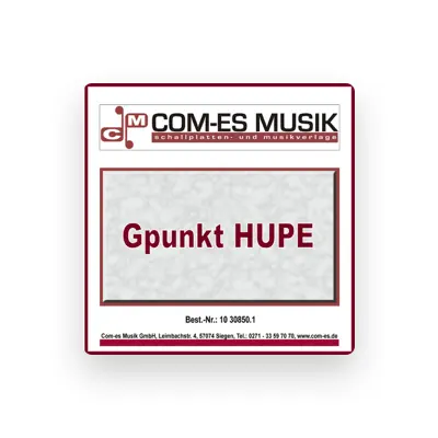 Listen to Gpunkt HUPE, watch music videos, read bio, see tour dates & more!