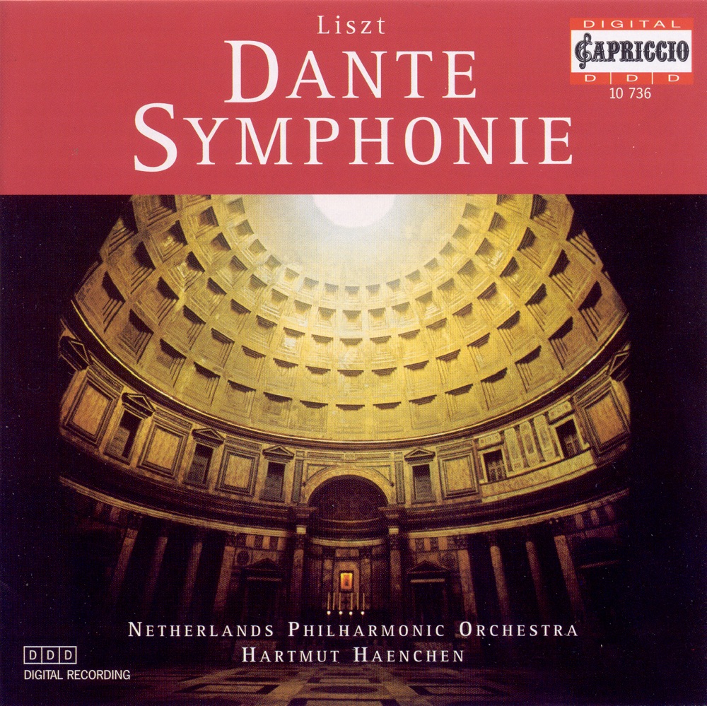 Обложка альбома «Liszt: Dante Symphony - A la Chapelle Sixtine» — Hartmut Haenchen, Netherlands Philharmonic Orchestra & Netherlands Philharmonic Chorus