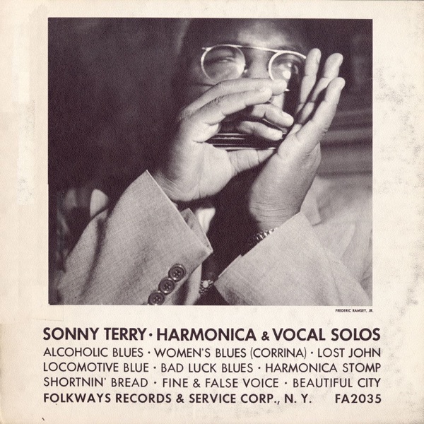 Sonny Terry: Harmonica and Vocal Solos