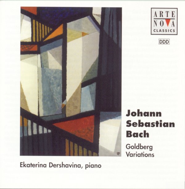 Обложка альбома «Bach: Goldberg Variations» — Ekaterina Dershavina