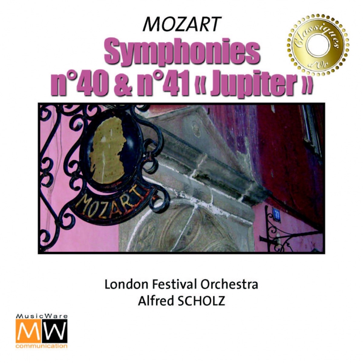 Mozart: Symphonies Nos. 40 and 41 "Jupiter" cover art