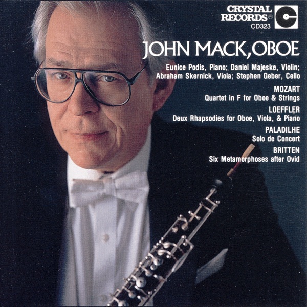 Обложка альбома «John Mack, Oboe» — John Mack