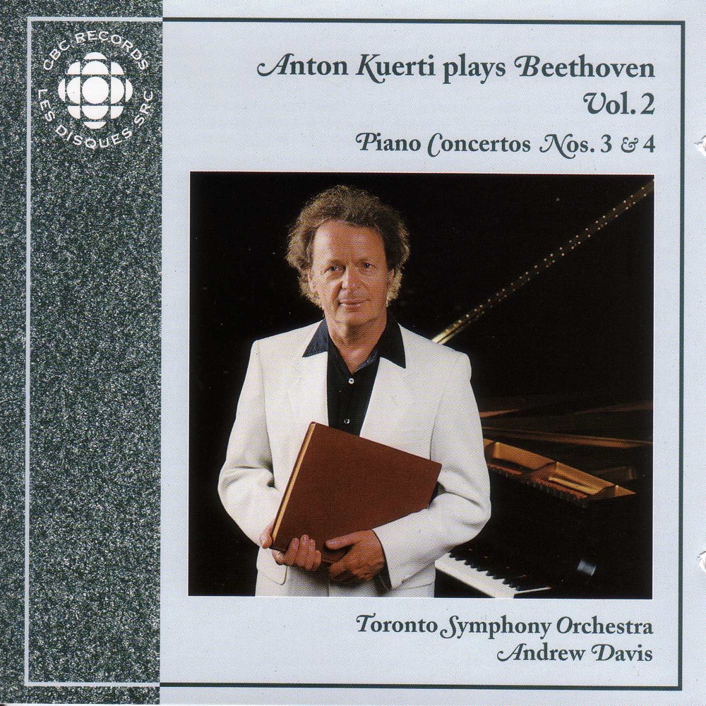 Обложка альбома «Anton Kuerti Plays Beethoven, Vol. 2» — Anton Kuerti, Sir Andrew Davis & Toronto Symphony Orchestra